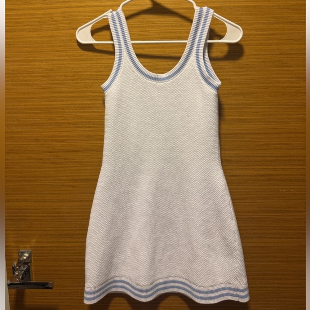 Alo Knitted Tennis Dress with Jacket Set - Picture 4 of 6